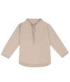 LW031 Larkwood Kids 1/2 Zip Lightweight Fleece light stone colour image